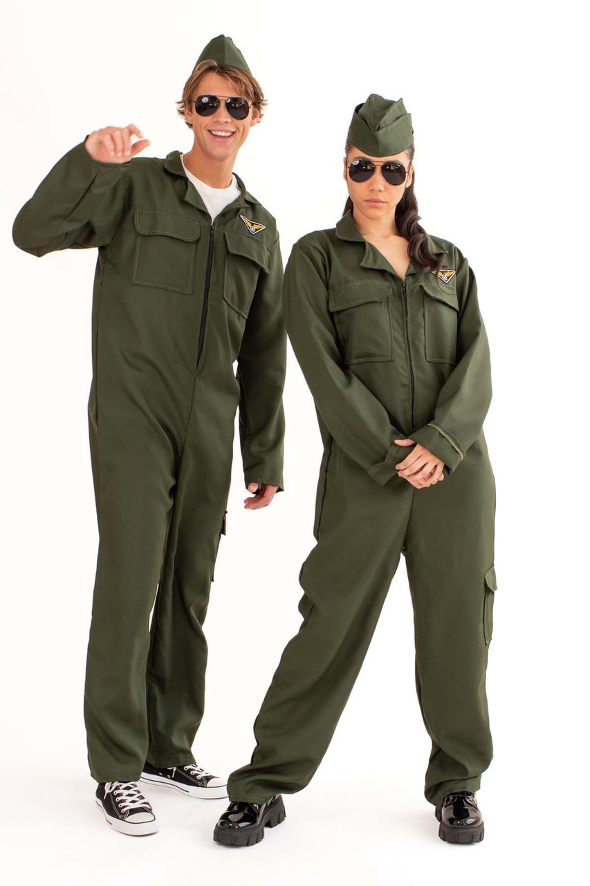 Army Flightsuit Women's Costume | Army Costumes for Women